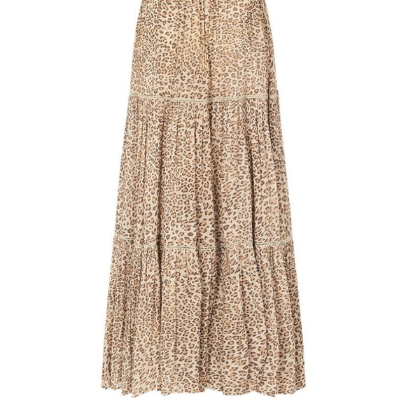 Spell Frankie Shirred Sundress in Cheetah - Picture 10 of 13